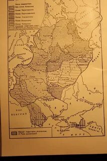 Карта киевских князей