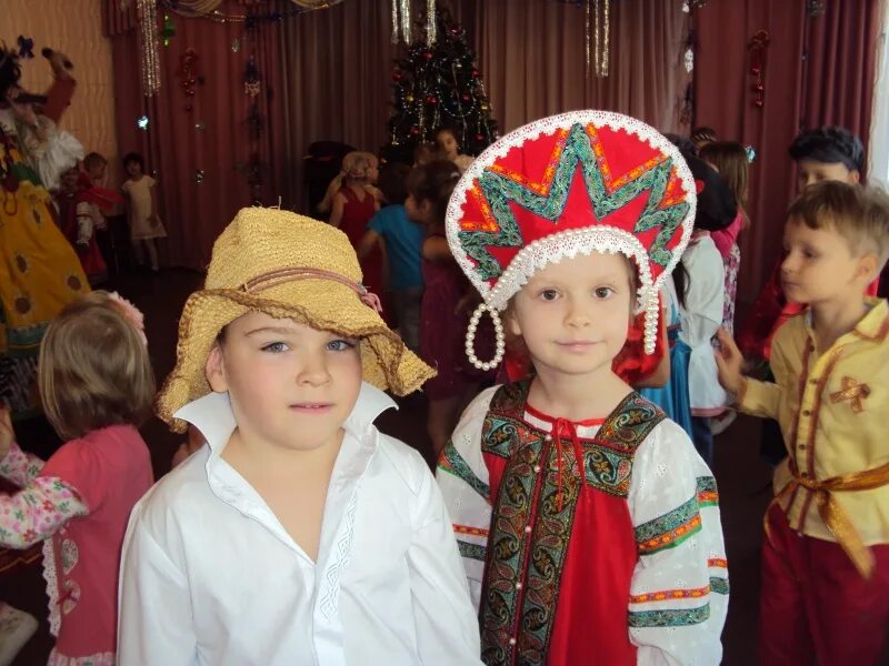 атрибуты для колядок в детском саду