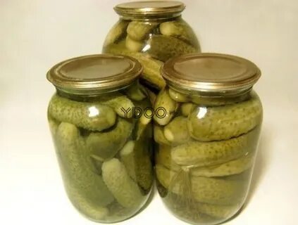 Соленый огурец консерва