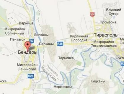 Карта бендеры