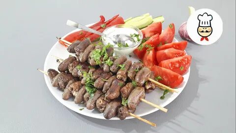 Рецепт шашлыка из куриных сердечек на мангале