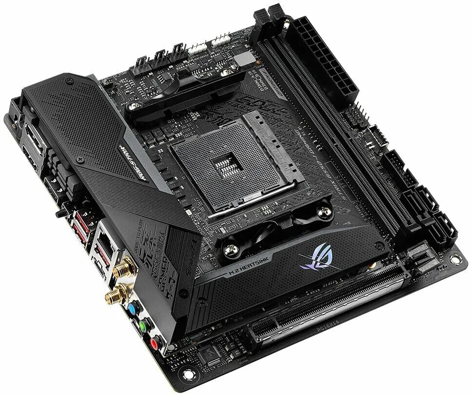 B550 itx. B550 mini itx. asus mini itx am4. материнская плата am4 b550. asus rog b550.