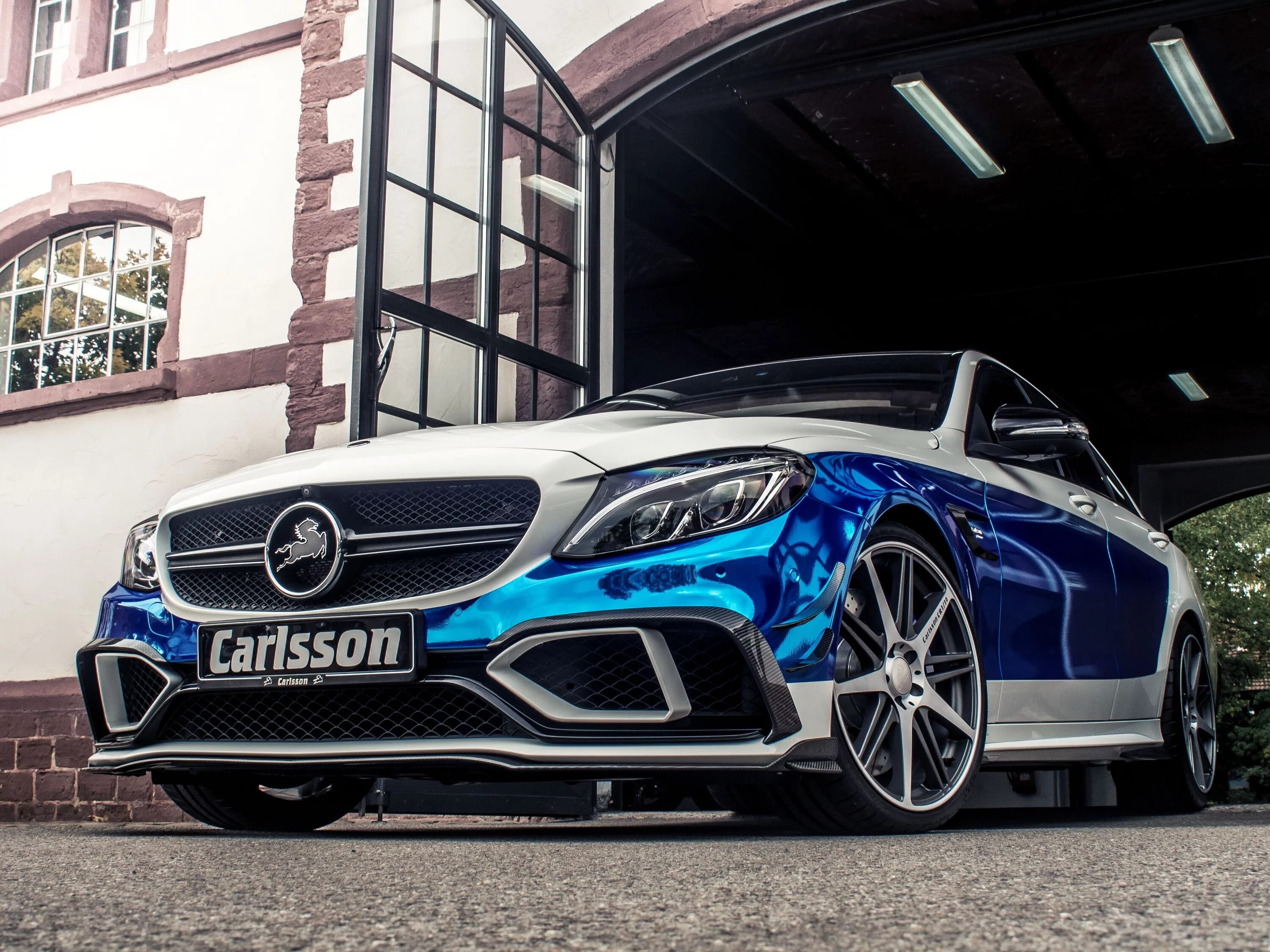 Внешний тюнинг (бодикит) Валд (WALD) на Мерседес (Mercedes) SL R230 Фантюнинг (F