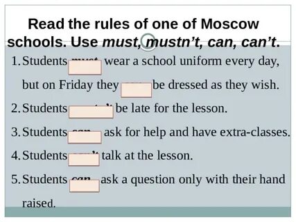 Rules 6 класс spotlight презентация