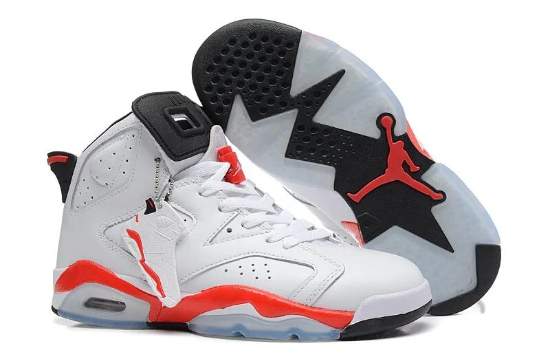 Кроссовки Air Jordan 6. Nike Air Jordan 6 Black Red.