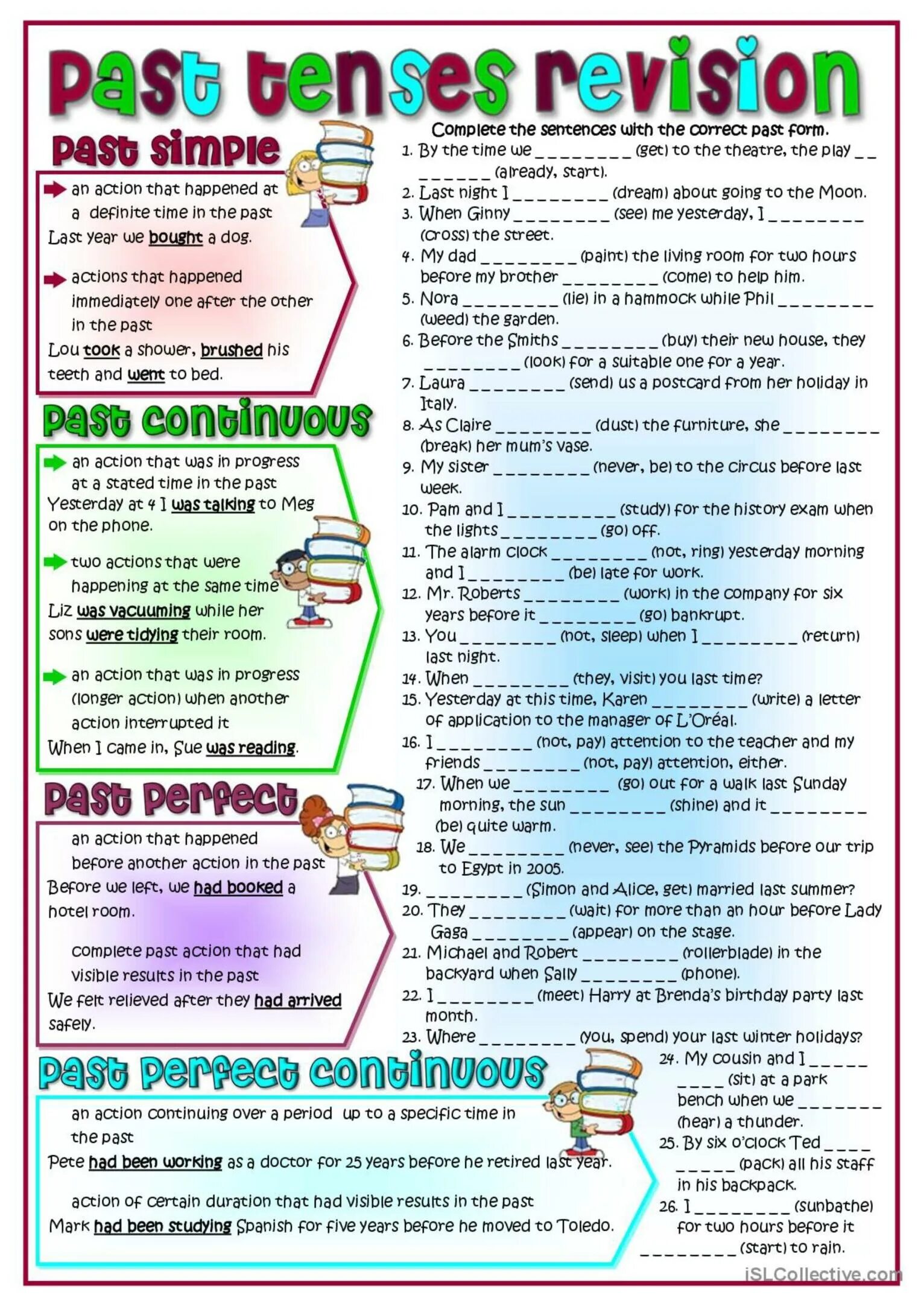 Tense review exercises. Past tenses revision ответы. грамматика mixed tenses. verb tenses exercises. verb tenses revision.