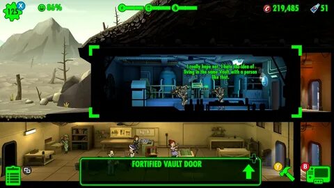 Скриншоты Fallout Shelter.