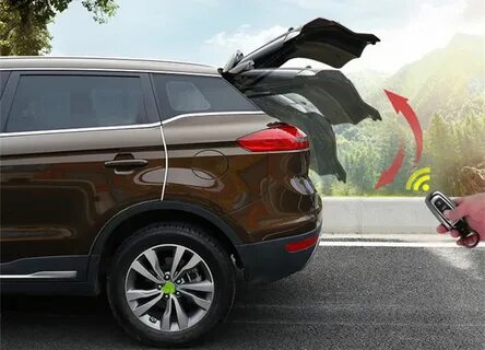 Электропривод багажника geely atlas