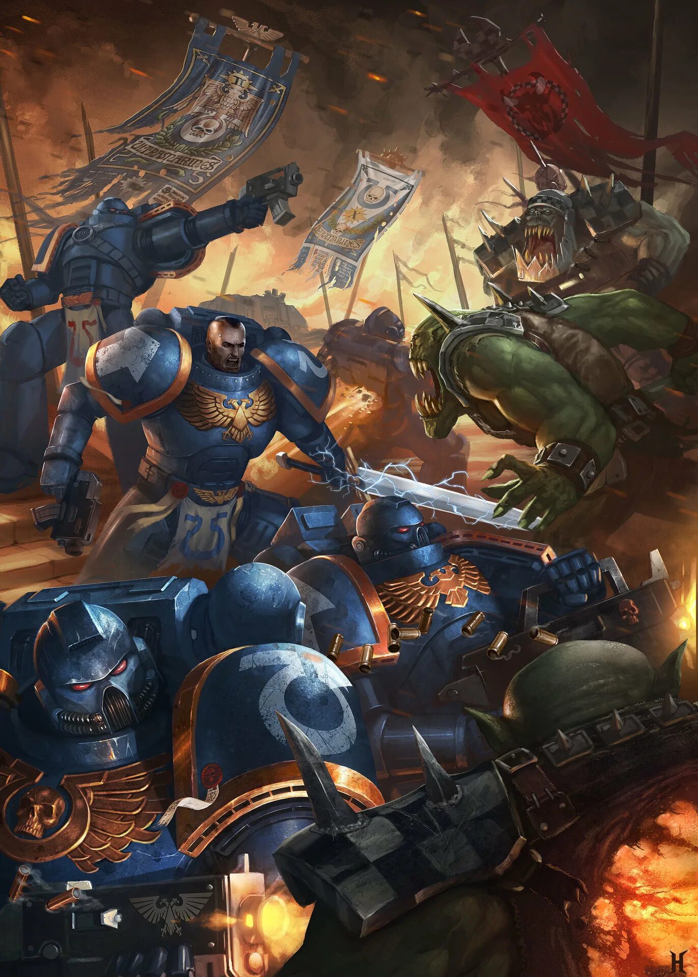 Ультрамарины Warhammer 40000. Вархаммер 40 000 Ультрамарины. Вархаммер 40000 Космодесант Ультрамарины. Вархаммер 40000 Ультрамарины арт.