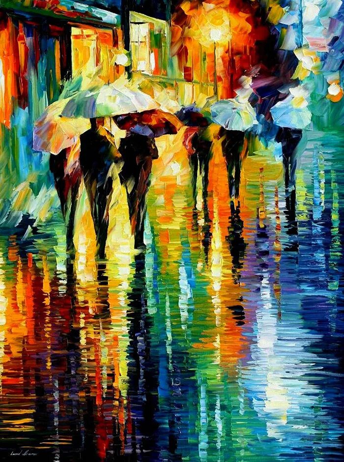 Карти н. Художник - Leonid Afremov.