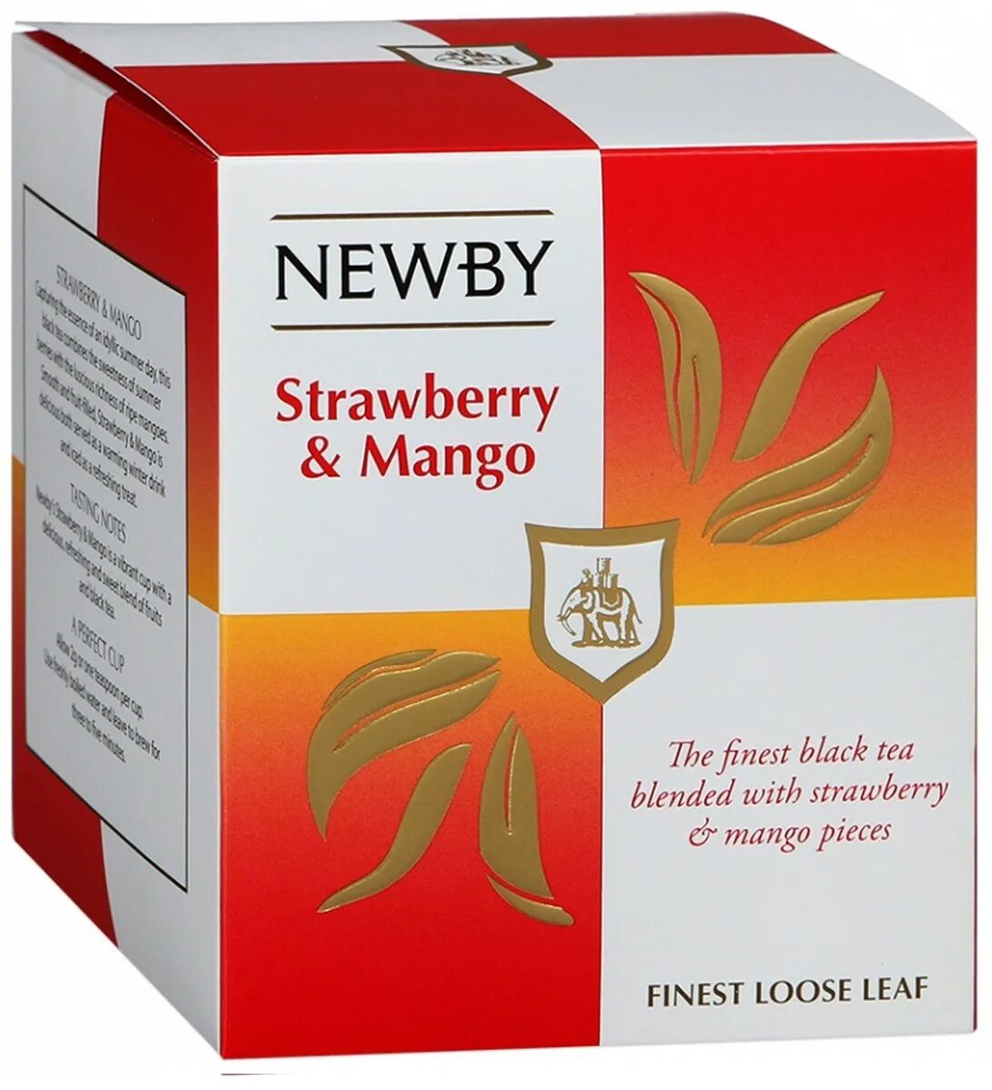 Newby чай купить. Чай Newby. Strawberry and Mango Black Tea. Чай черный Newby Heritage Strawberry & Mango. Черный чай манго клубника.