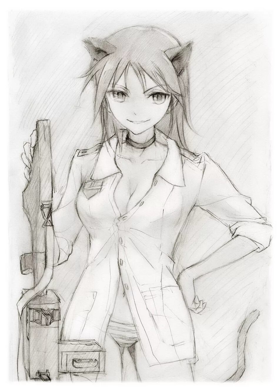 Mixtep8 leopard ecchi sketch