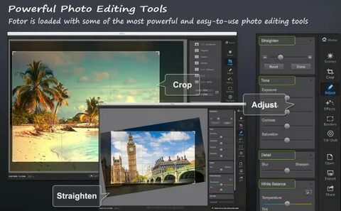 Editing tools