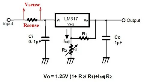 Lm317 схема