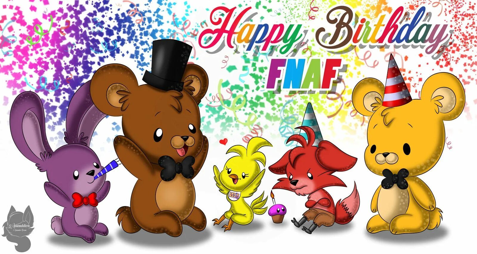 День аниматроников. ФНАФ др. ФНАФ поздравление. FNAF С днем рождения. ФНАФ поздравление с днем рождения.