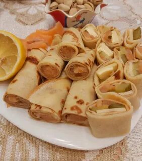 Блинчики рулетики с начинкой рецепты
