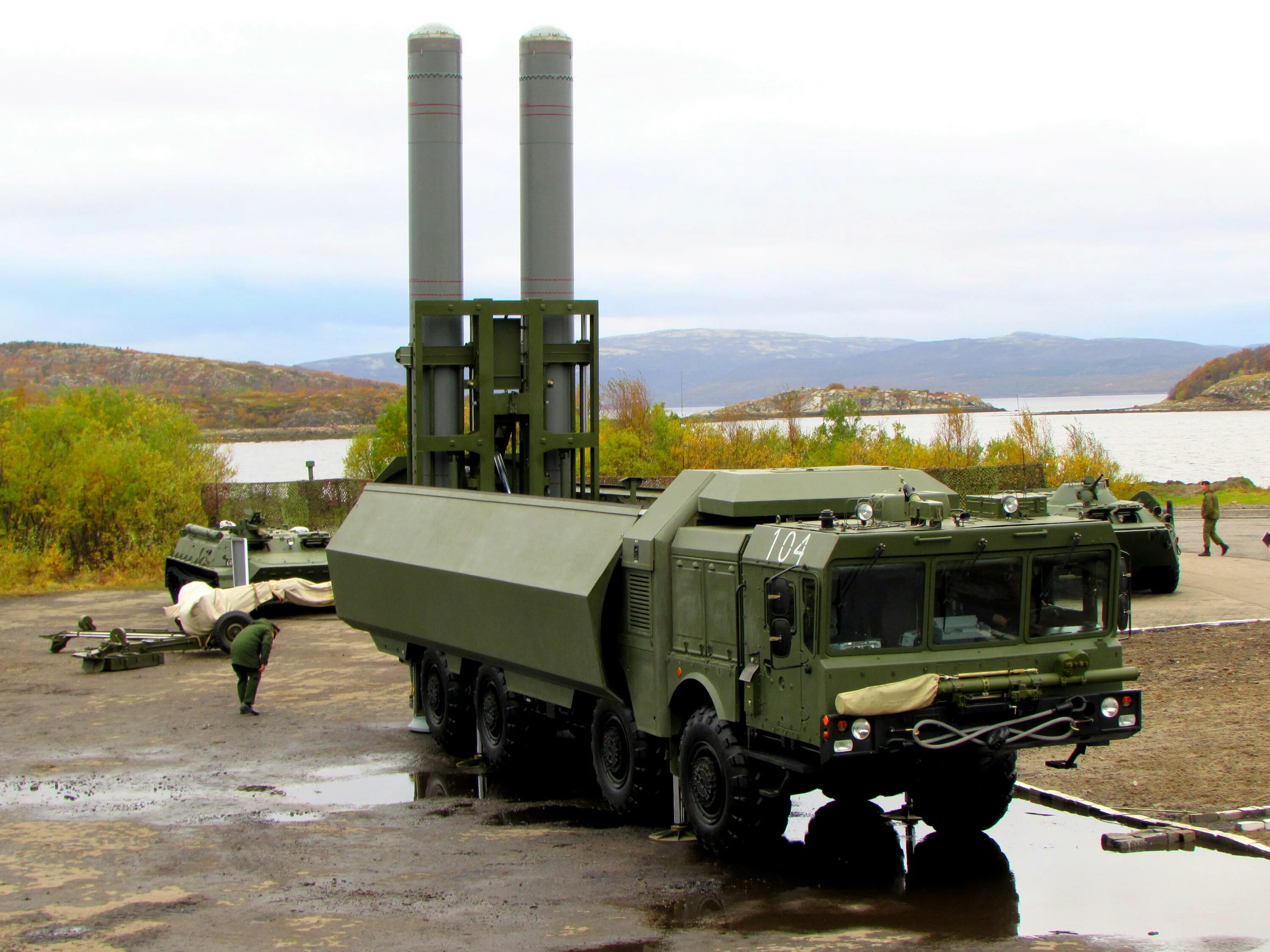 Бастион береговой ракетный комплекс. К-300п "Бастион-п".