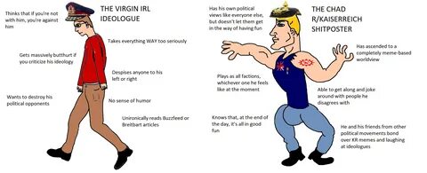 Virgin Virgin vs Chad vs Chad literally any comparison meme template :  r/virginvschad