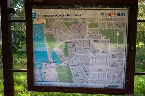 Капотня на карте