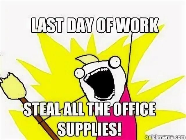 Last working day