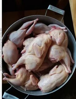 Тушки перепелов