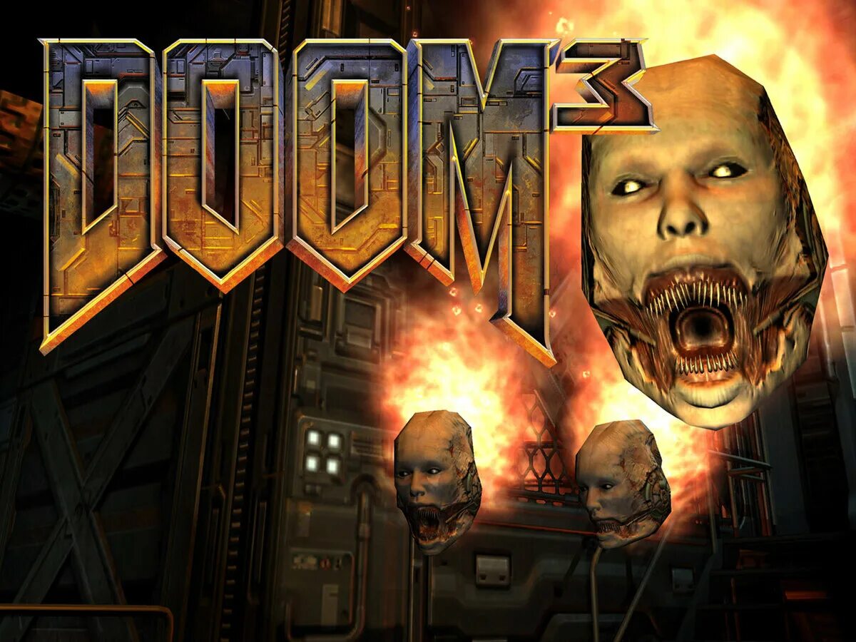 Дум 3 версии. Doom 3 диск. Doom 3 геймплей.