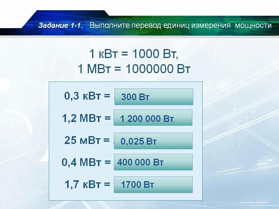 0 3 квт в вт