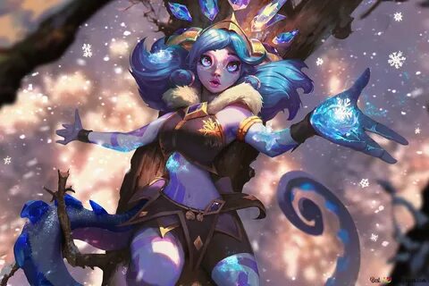 стандарт 3:2 2000x1333 (LOL) League of Legends: Волшебная Нико скачать обои...