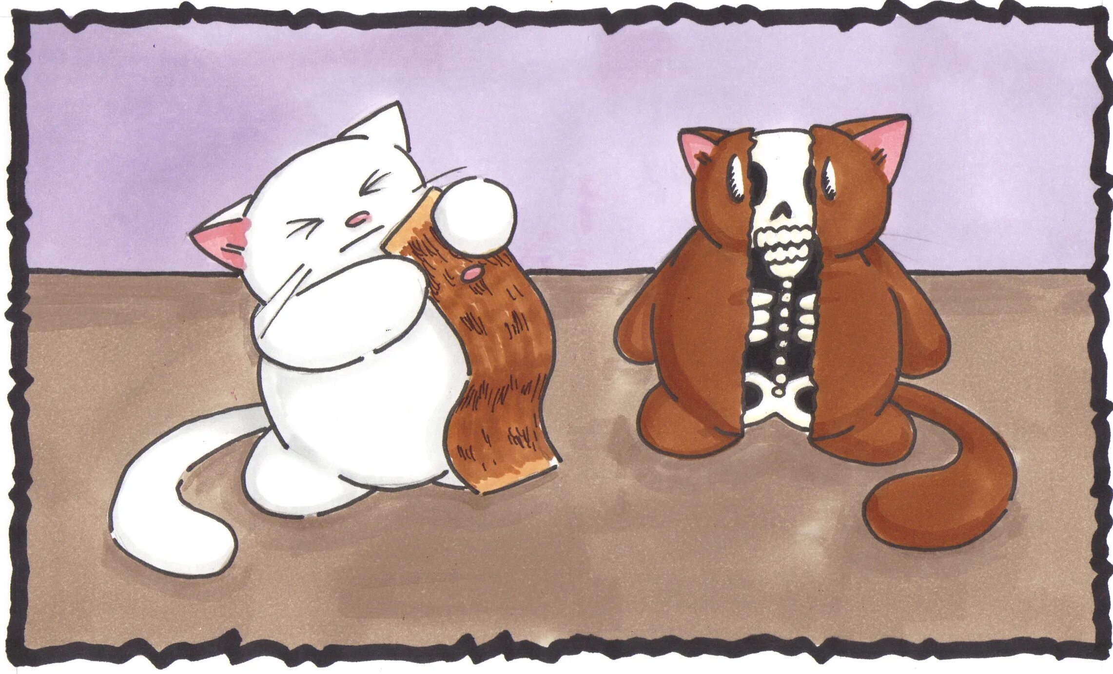 More than one way to. There is more than one way to skin a cat. фразеологизм как кошка с собакой в виде рисунка. to skin a cat.