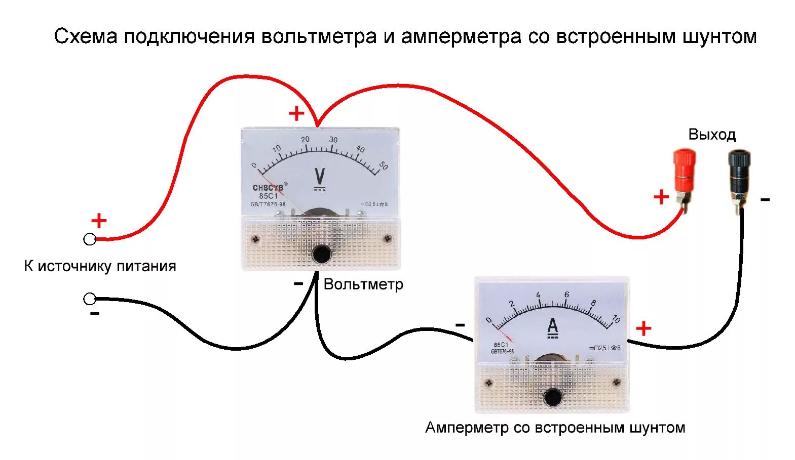 Шунт в цепи. 91с16, амперметр постоянного тока. Подключить амперметр к зарядному устройству для аккумуляторов. Схема подключения стрелочного вольтметра к зарядному устройству. Амперметр переменного тока 220в схема включения.