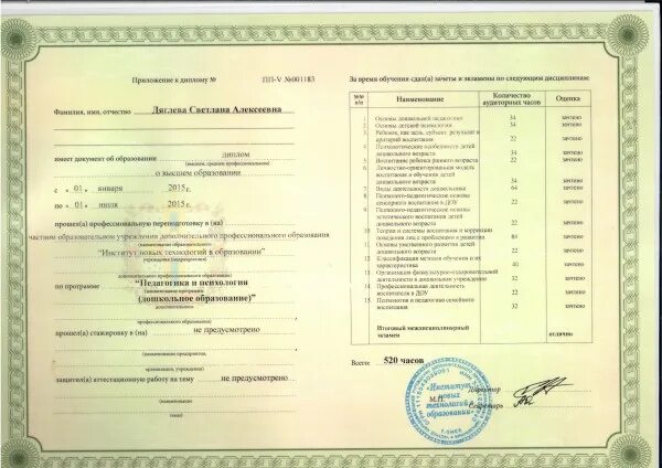 Предметы высшего образования. Предметы высшего образования. Вкладыш диплома. Приложение к диплому о высшем образовании образец 2015 года. Предметы в техникуме список.