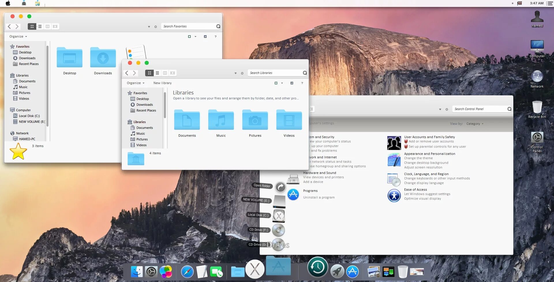 Игры windows на mac os. Ос os x yosemite. лаунчер mac os для windows 10. os x yosemite тема vlc. мак айос скин.