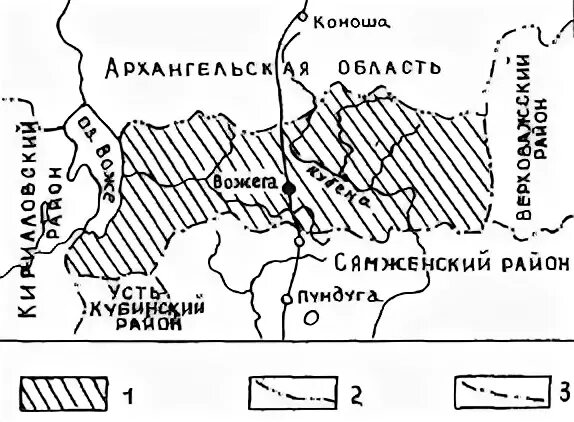 Вологда вожега расстояние
