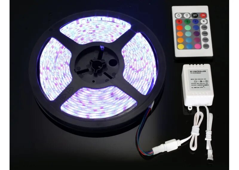 Led купить красноярск. Светодиодная лента led strip 5м, 12в, ip65 9685. Светодиодная лента RGB 5050. Светодиодная лента РГБ 5050. Лента светодиодная RGB, 5м, контроллер.