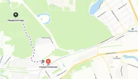 Мещерский парк метро