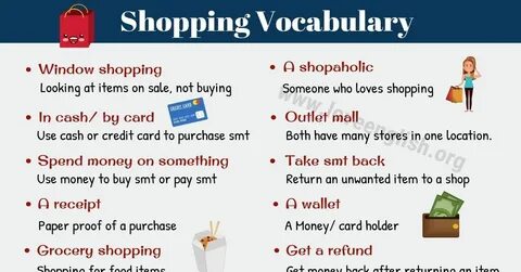 Shopping is useful