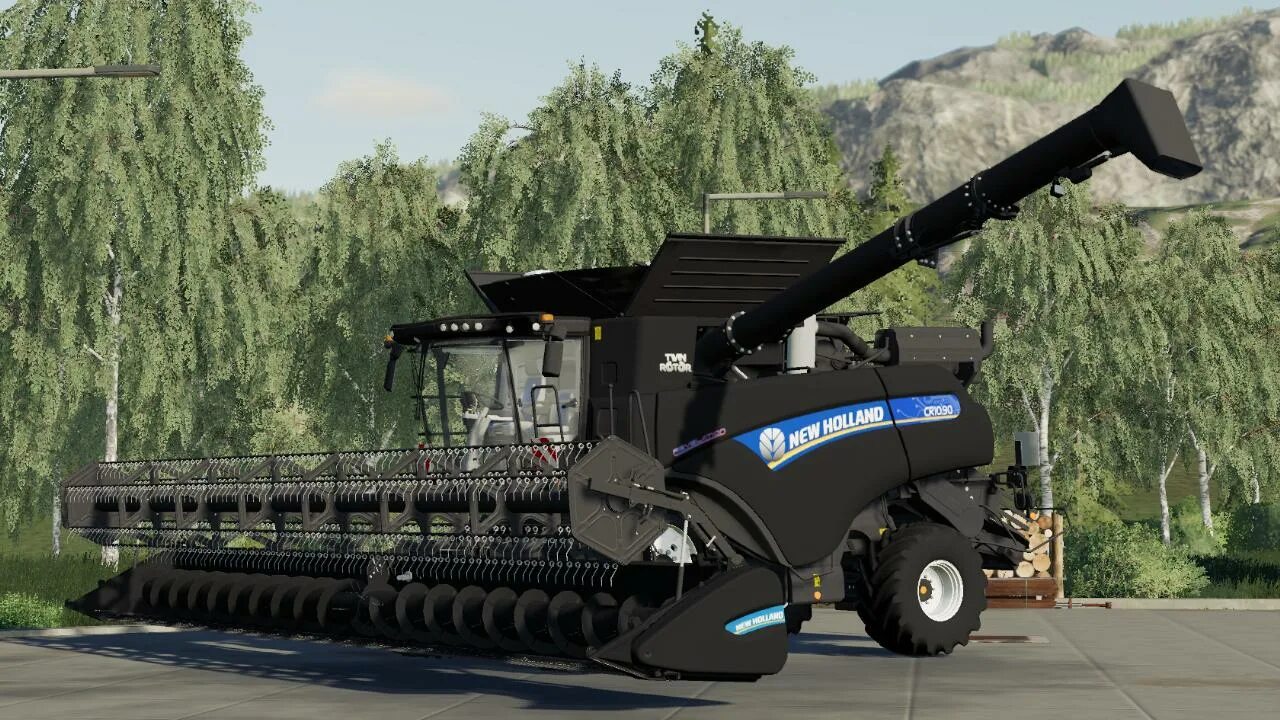 Https 10 90. Комбайн New Holland CR10.90. FS 19 New Holland CR 10.90. Комбайн CR 10.90. New Holland CR10.90 combine fs19.