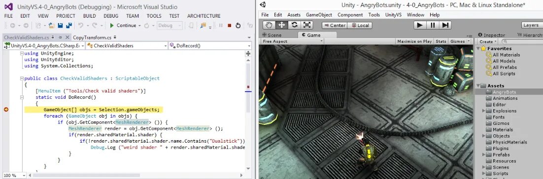 Unity debugger. Microsoft visual studio unity. инструменты unity. unity editor. visual studio unity 5.