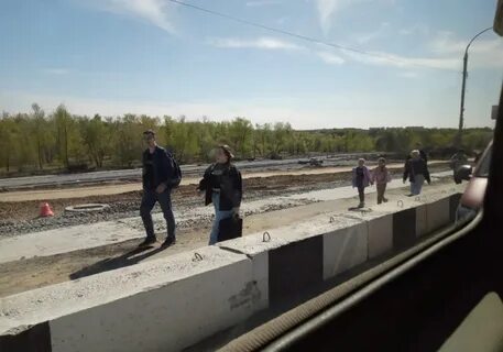 Открытие ленинградского моста в омске