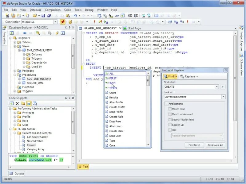 Oracle studio. Dbforge studio for sql server для аптеки. oracle интерфейс программы. oracle developer studio. dbforge oracle.