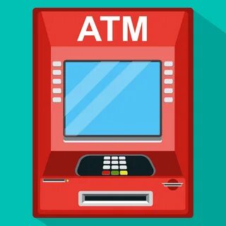 Download ATM teller machine.Vector illustration. for free.