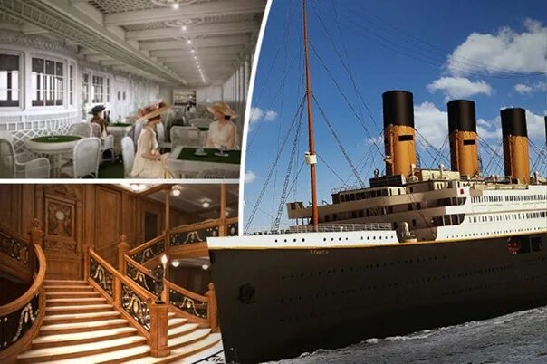 Как выглядит новый титаник What route will Titanic's replica take and when will it set sail Titanic, Rms t