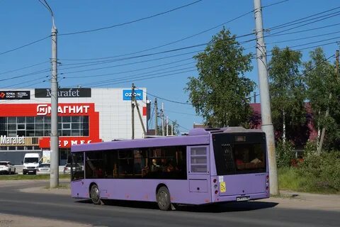 Автобус 44 в архангельске