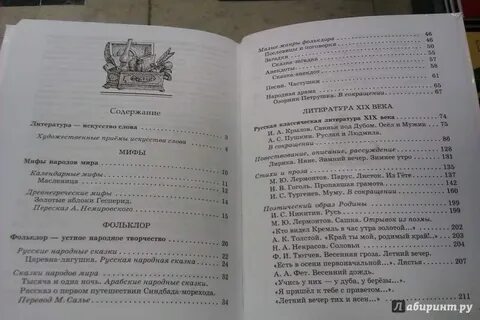 Краткое содержание литература и история