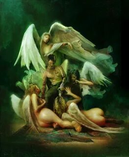 Angels threesome