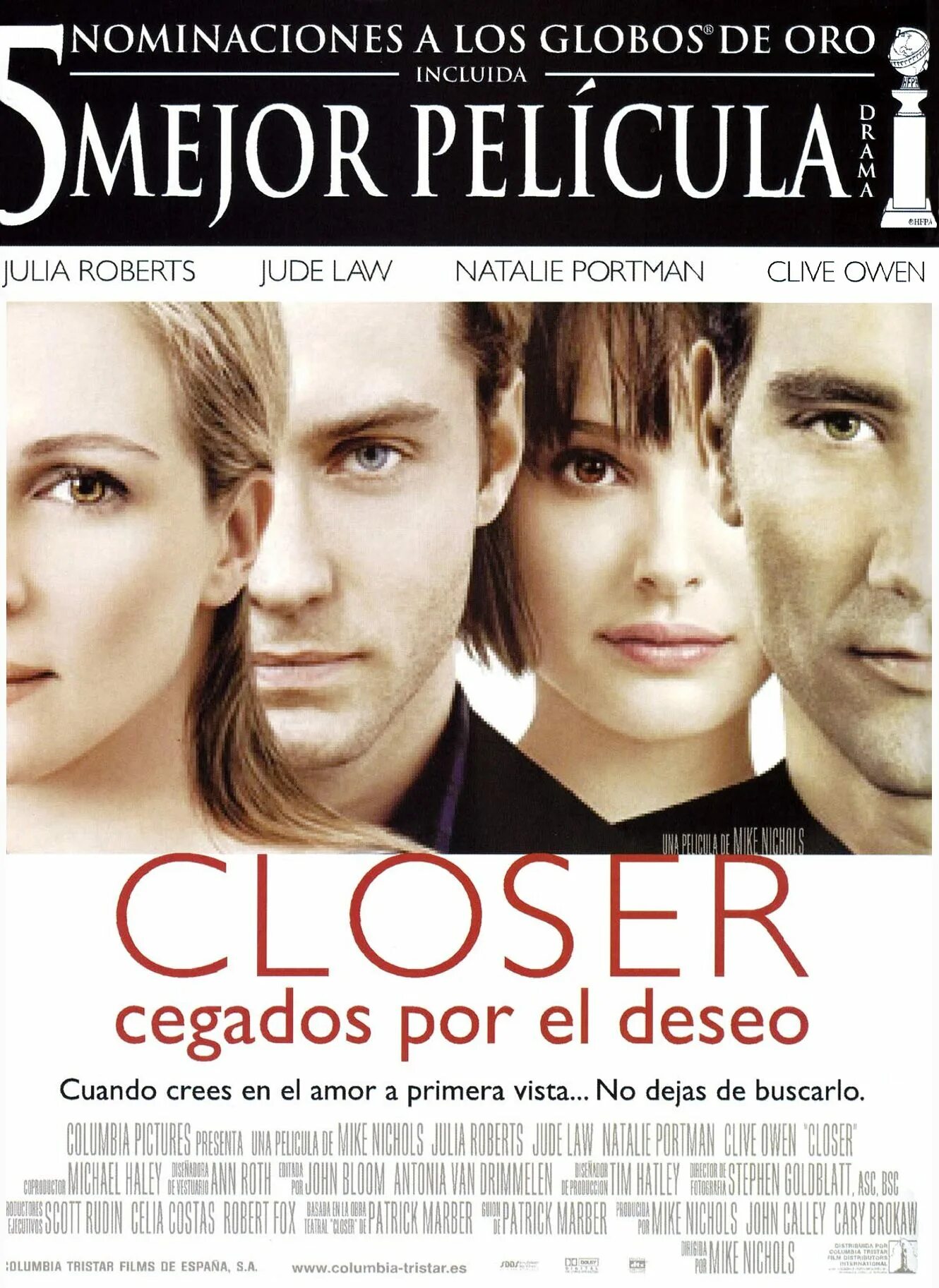 Closer. Клайв Оуэн близость. Близость 2004 Постер.