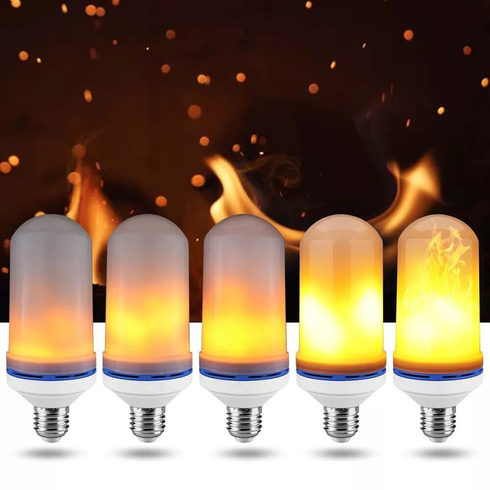 Купить лампочку огонь. Лампа led Flame Bulb с эффектом пламени огня. Лампа светодиодная c35 3w e14 "эффект пламени". Лампа свеча мерцающий огонь е27. Светодиодная лампа led Flame Bulb.