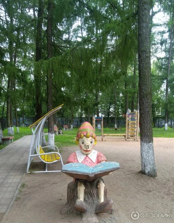 Отзыв о Детский парк (Россия, Тверь) "затянуло бурой тиной гладь старинного пруд