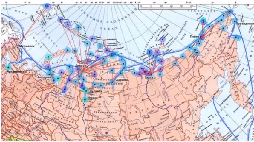 Порты Северного морского пути на карте. Северный морской путь 2022-2023. СМП Северный морской путь. Арктическая транспортная система Северный морской путь.