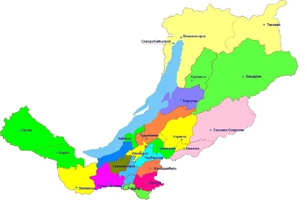 Республика бурятия на карте. Карта Республики Бурятия с районами Республики. Карта Республики Бурятия с районами. Карта Бурятии с районами. Бурятия административно-территориальная карта.